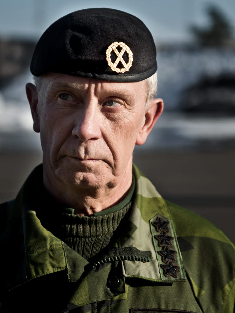 General Sverker Göranson, Överbefälhavare Sverige.