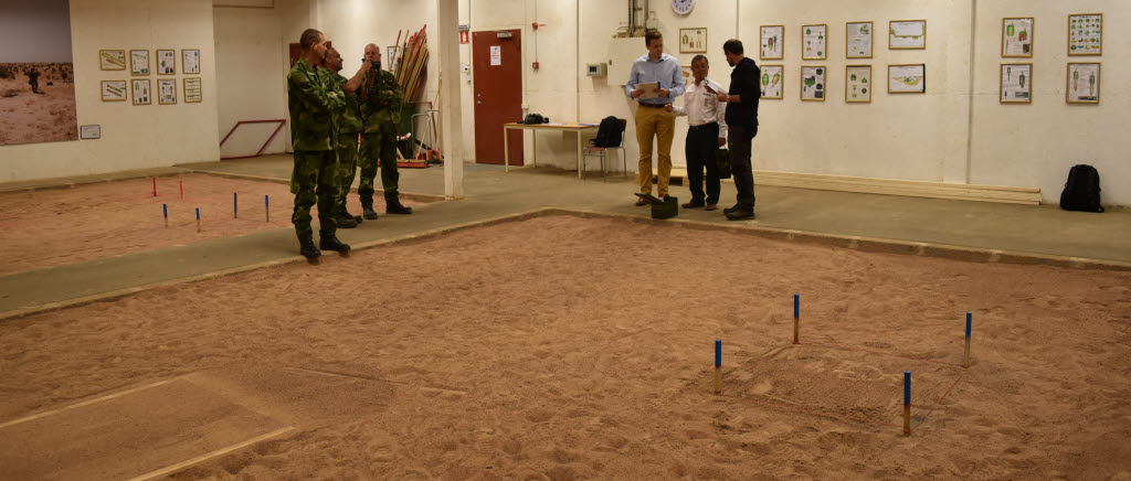 Minsökartest vid SWEDEC i Eksjö 2017.