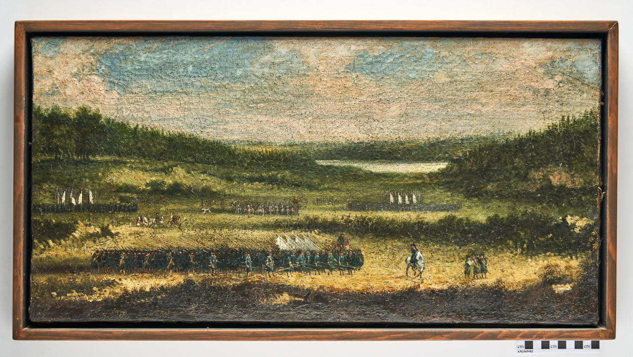 Karolinsk exercis på Ladugårdsgärdet 1691, Johan Philip Lemke,
