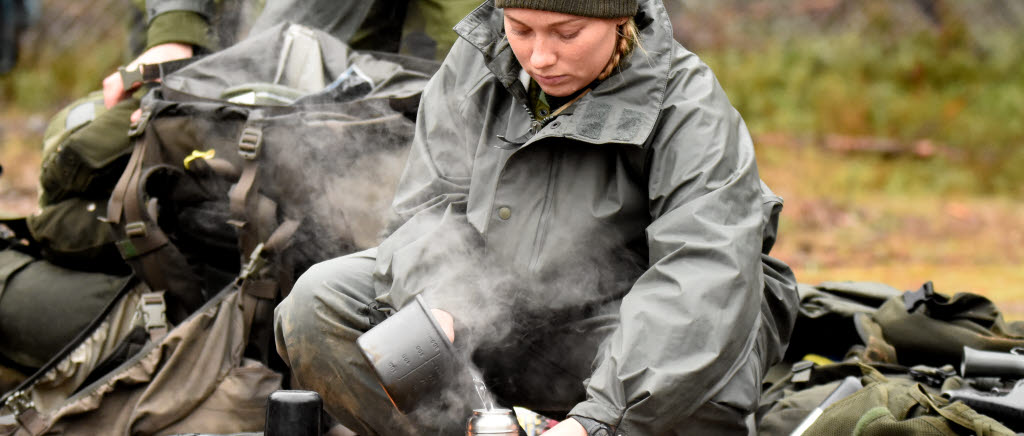 Övning Ihärdighet 2019 på Marma skjutfält.