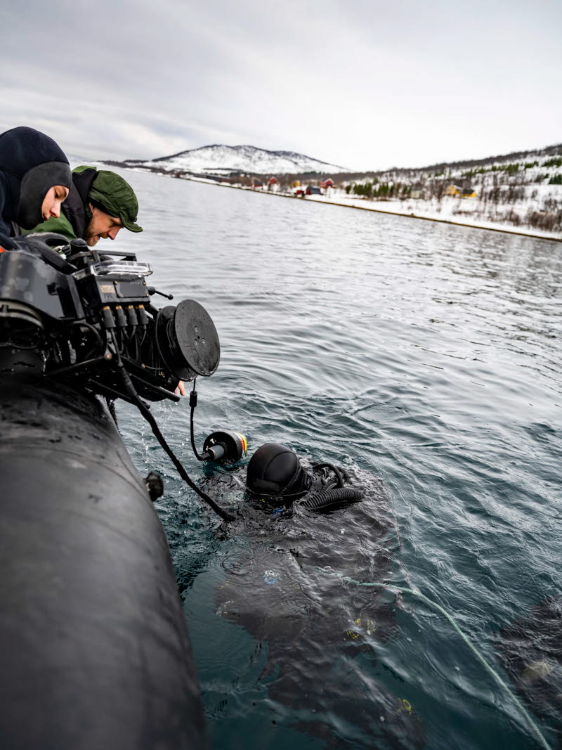 Under några veckor i mars 2024  har stora delar av 44.röjdykarnadivisionen flyttat sin verksamhet till Nordnorge för att delta i den norska nationella övningen Nordic Response 24. Övningen är en integrerad del av Nato-övningsserien Steadfast Defender, den största Natoövningen på flera decennier.  Syftet med övningen är att tillsammans med Norge, Finland och Danmark öva försvaret av Norden samt att ta emot förstärkningar av internationella förband inom ramen för ett artikel 5-scenario.
