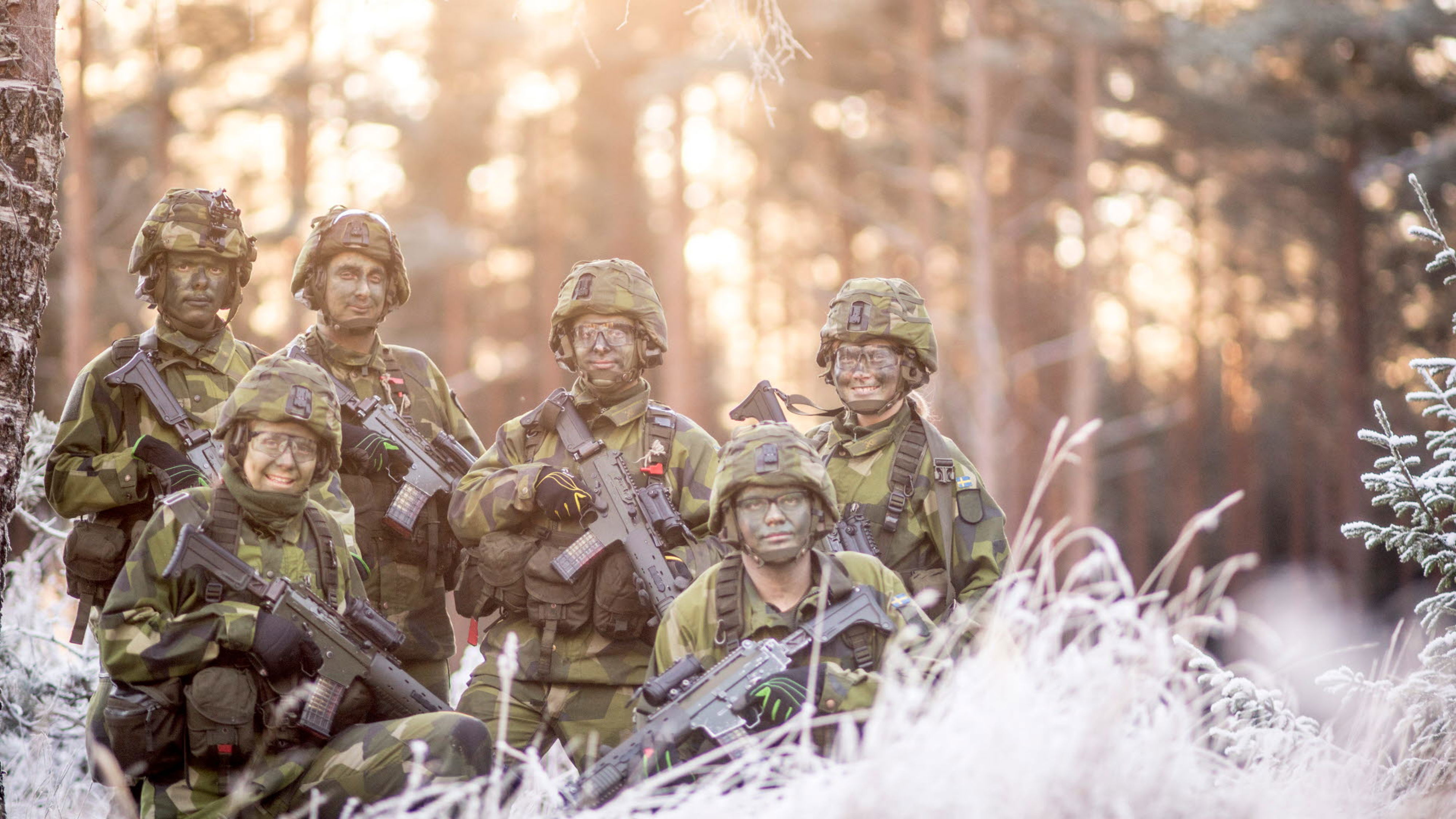 Grundutbildning på Dalregementet I 13.