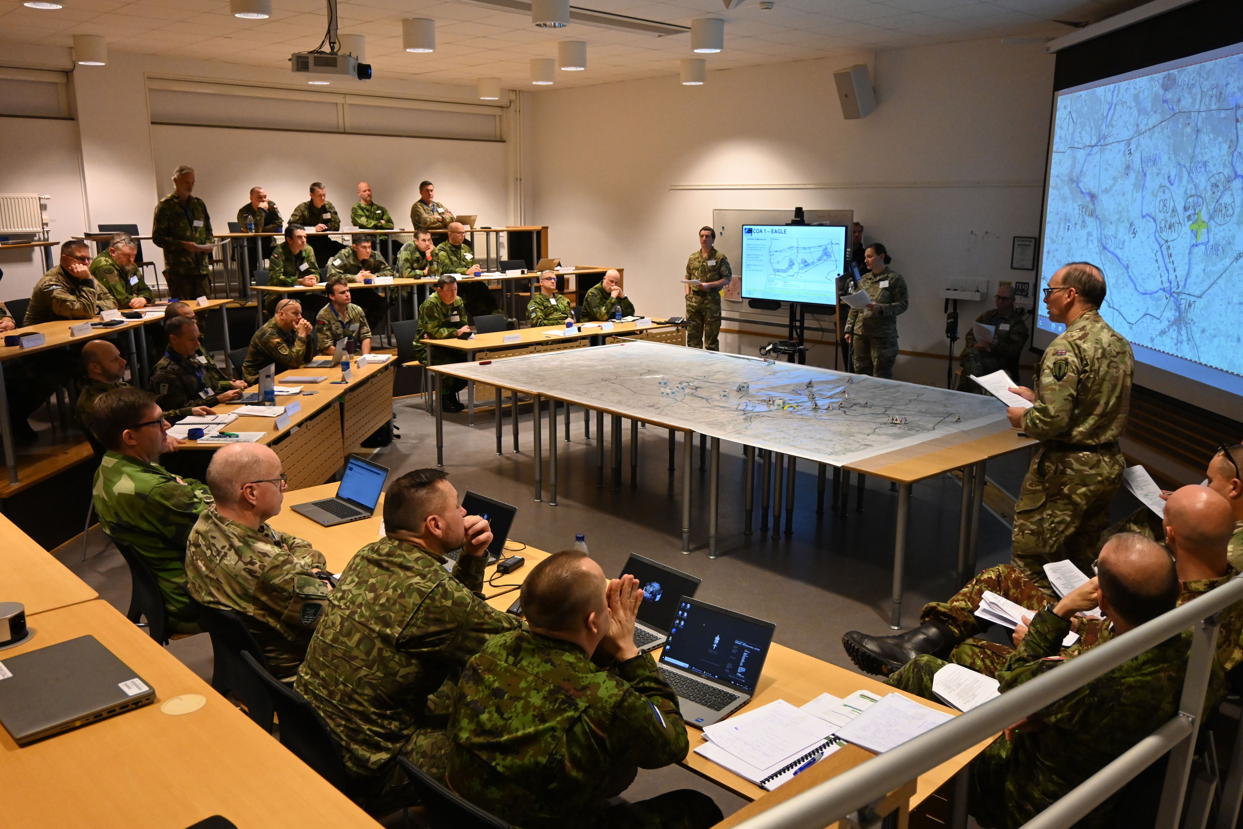 NATO Land Tactical Planning Course at SWEDINT