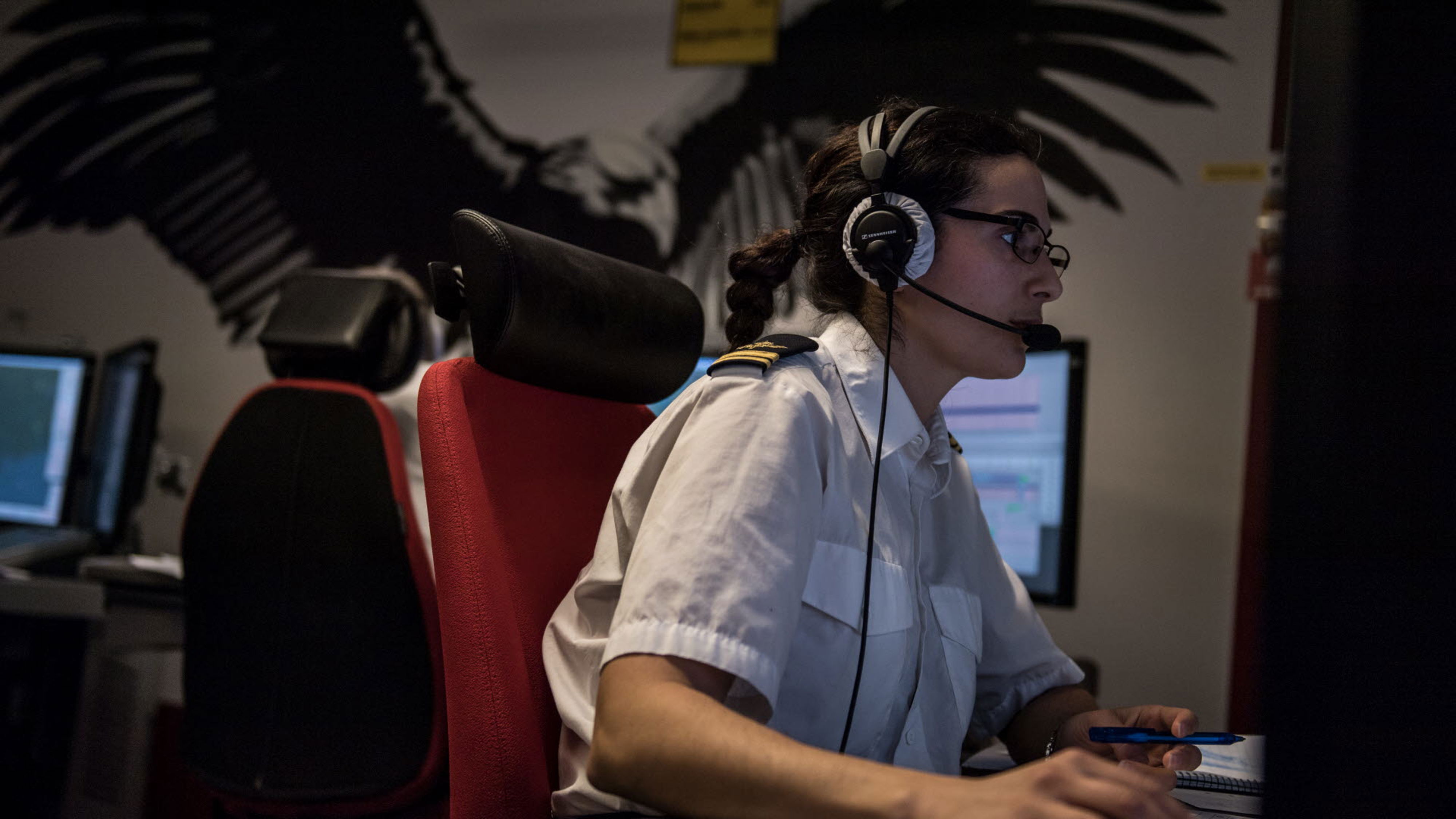 Flygstridsledare har som uppgift att leda stridspiloter i luften. Detta görs från så kallade stridsledningscentraler som finns på flera olika platser i landet.