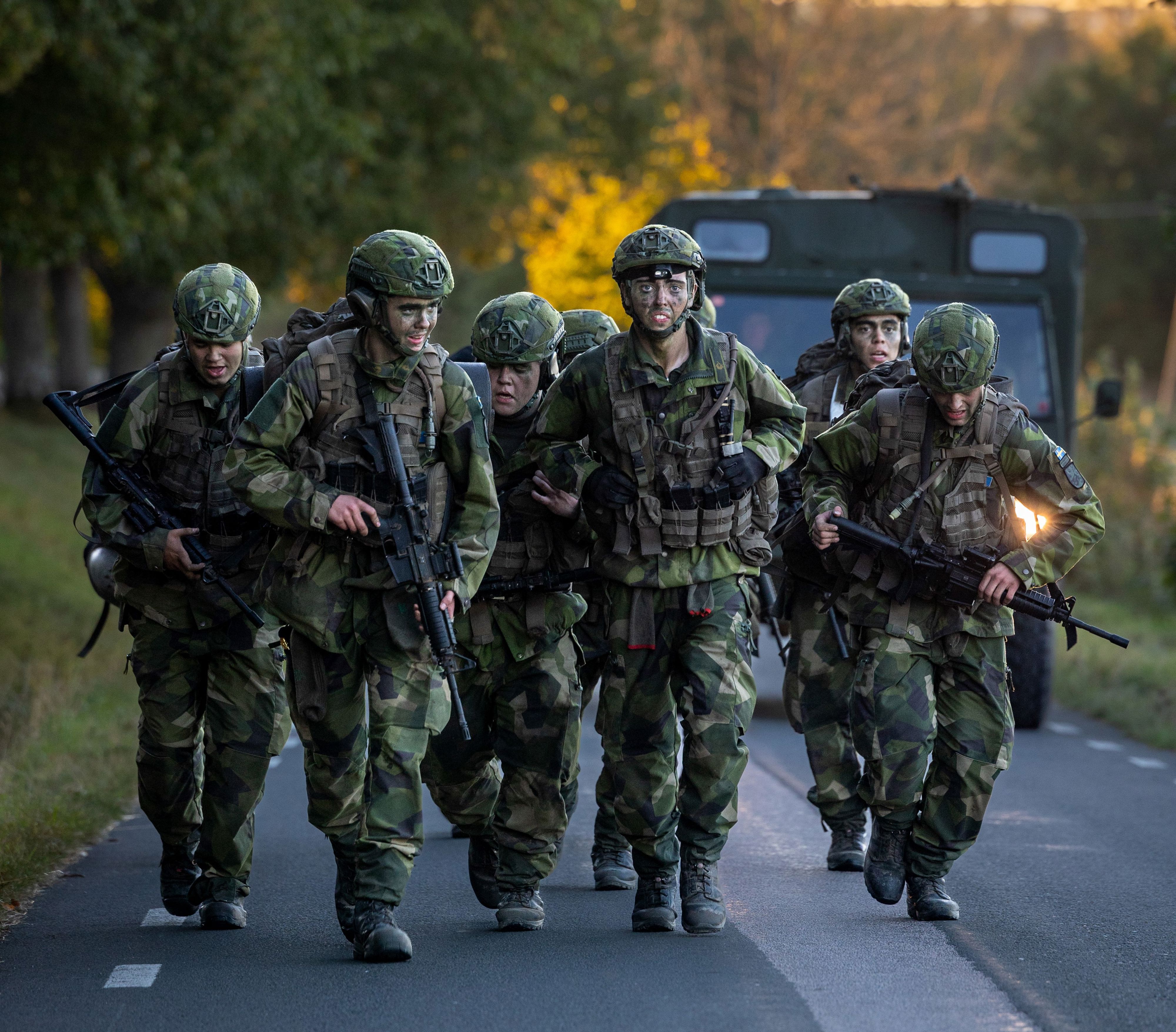 Baskerprov vid Skaraborgs regemente.