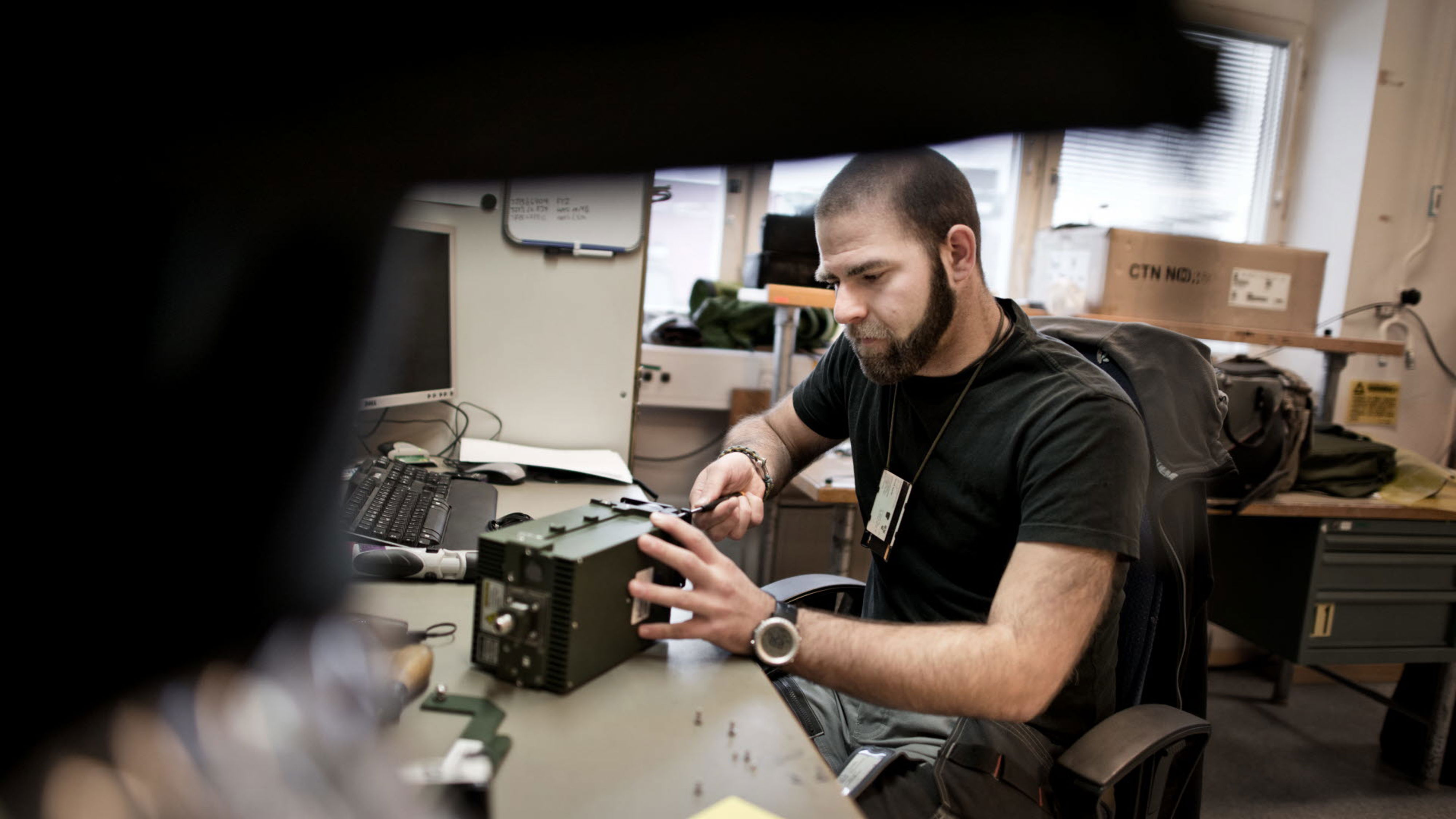 De fyra genomförandeenheterna utför förebyggande och avhjälpande underhåll.