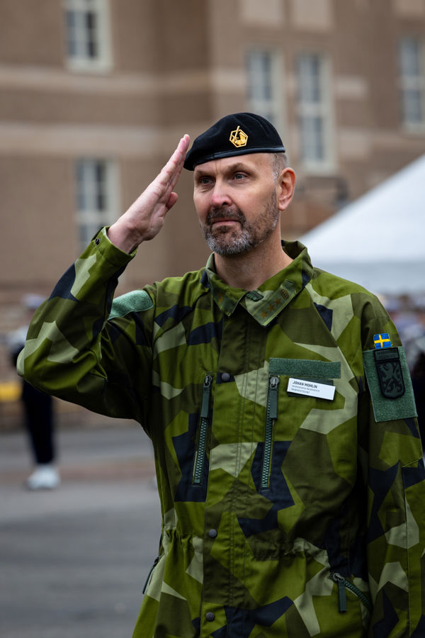 Överste Mohlin chefsceremoni 2025.