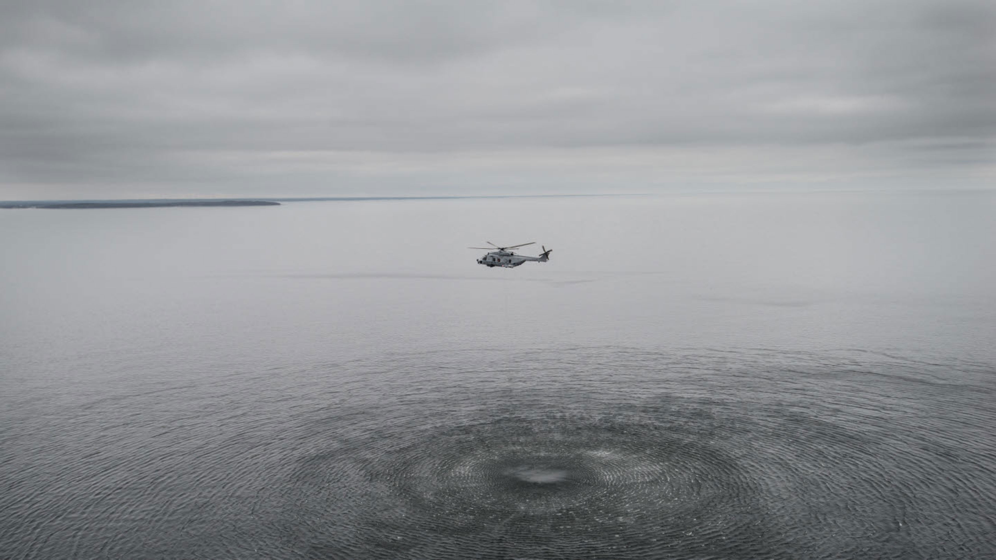 Första helikopterflottiljen visar upp helikopter 14-systemet.