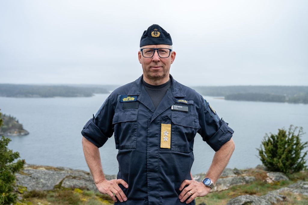 Konteramiral Johan Norlén är Marinchef