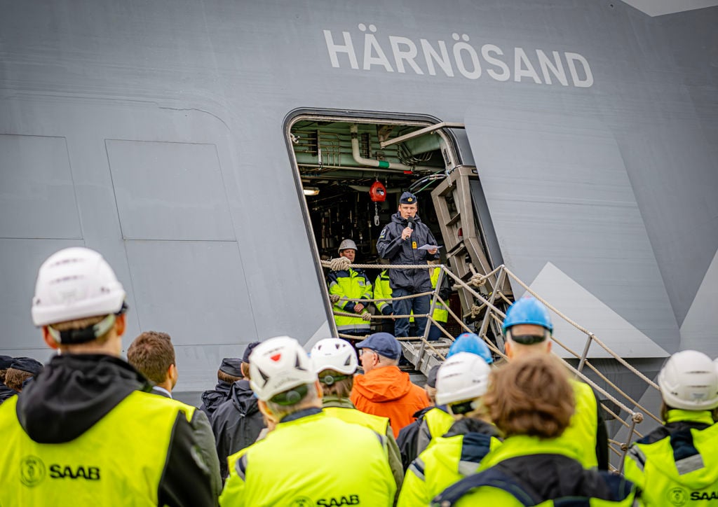 Birger Axelsson, fartygschef HMS Härnösand,