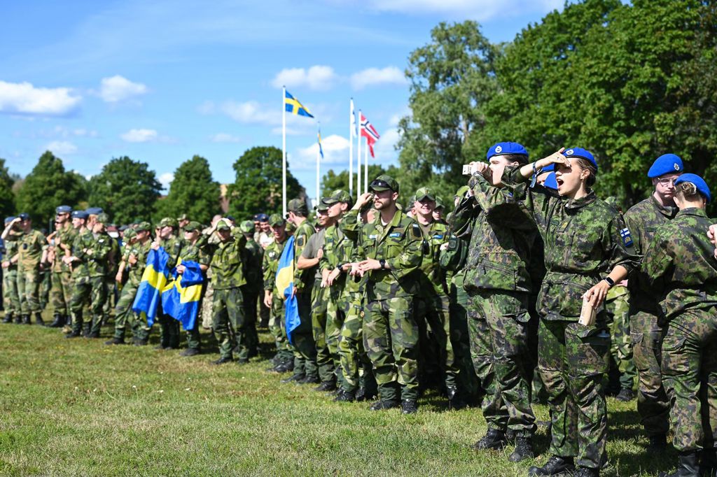 Nordiska flygvapnen övar tillsammans