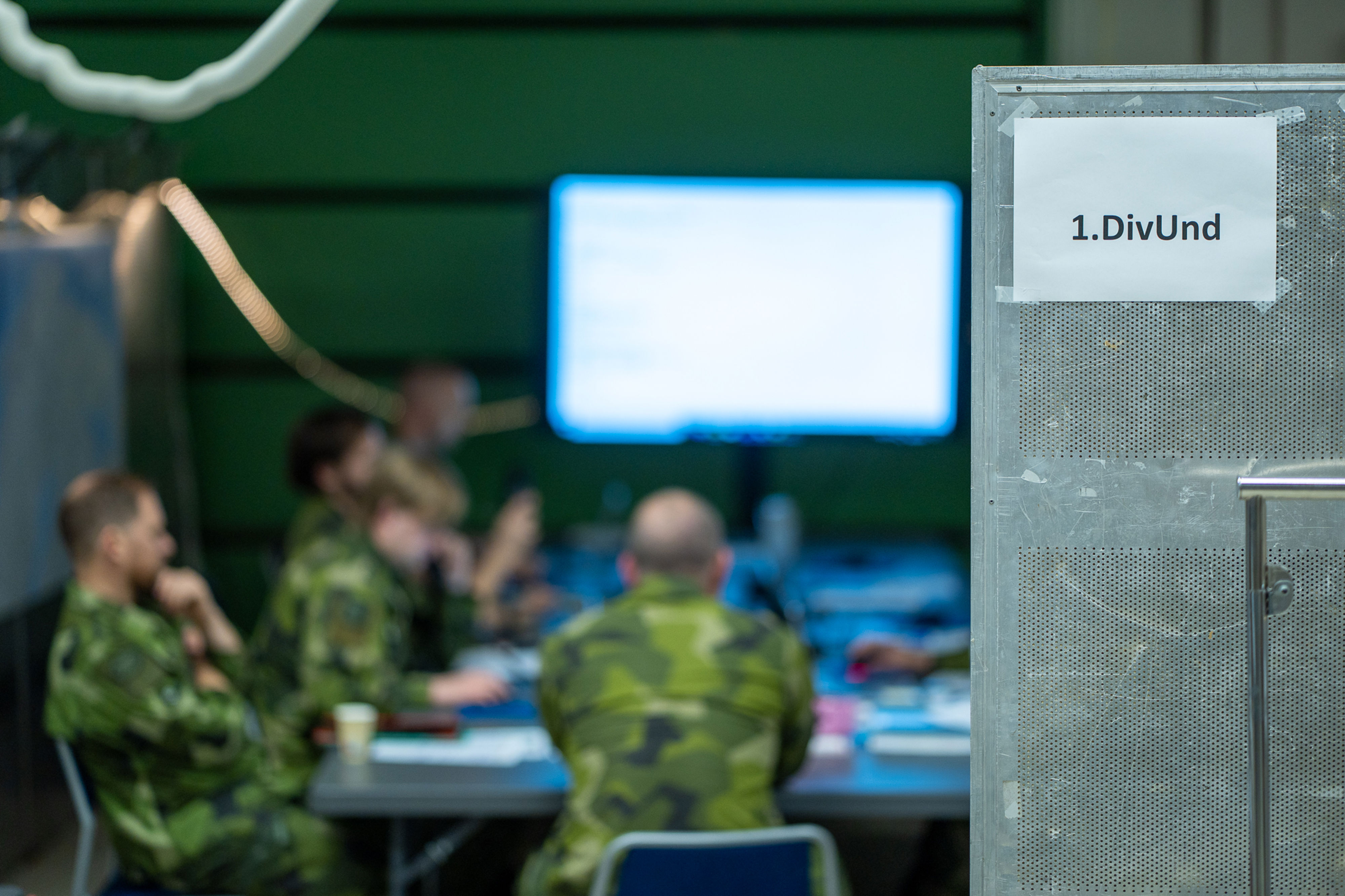 1. divisionsunderrättelsebataljonen arbetar under övningen Autumn Star 26