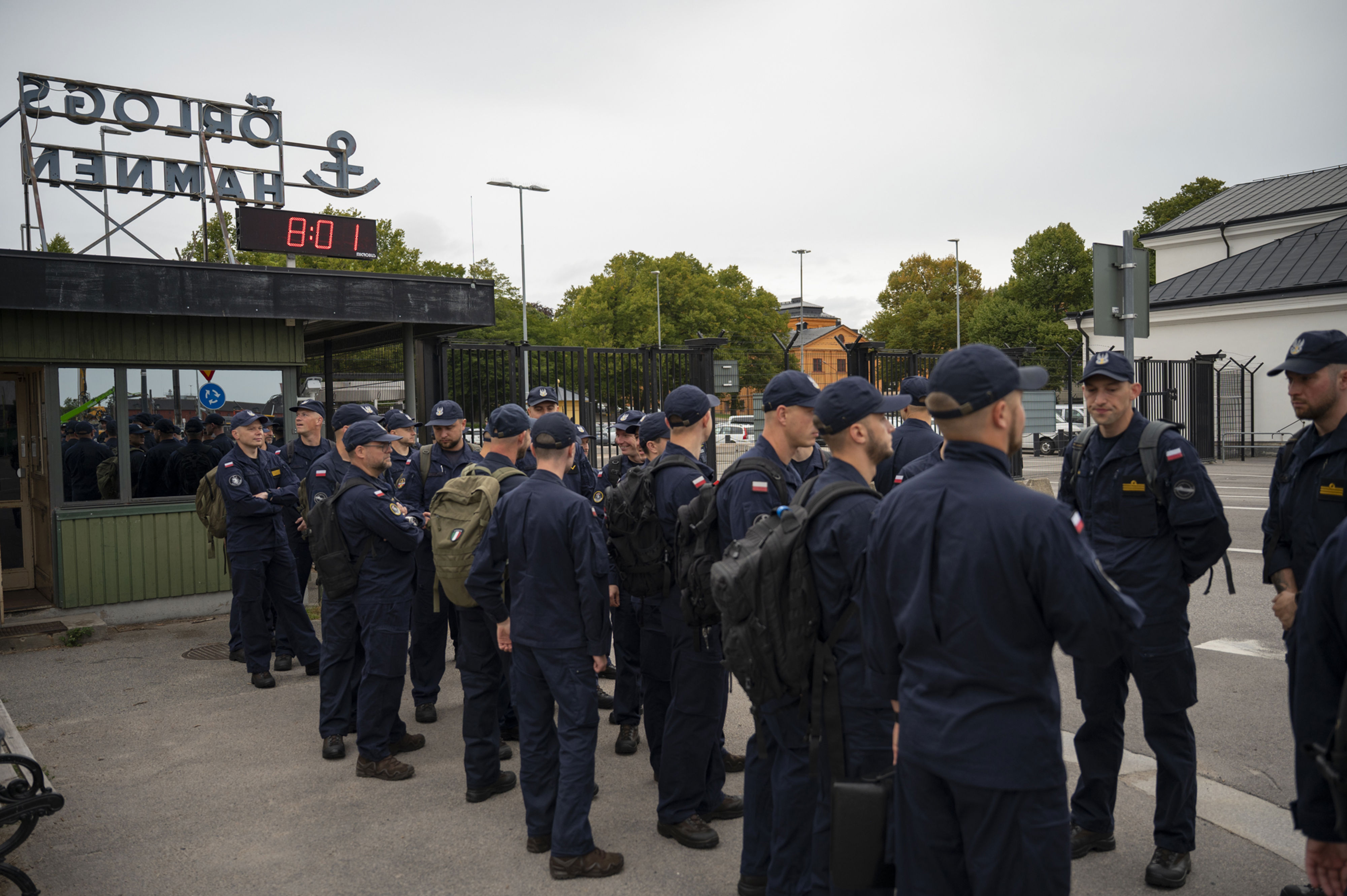Utbildning av Polska ubåtssjömän har startat i Karlskrona