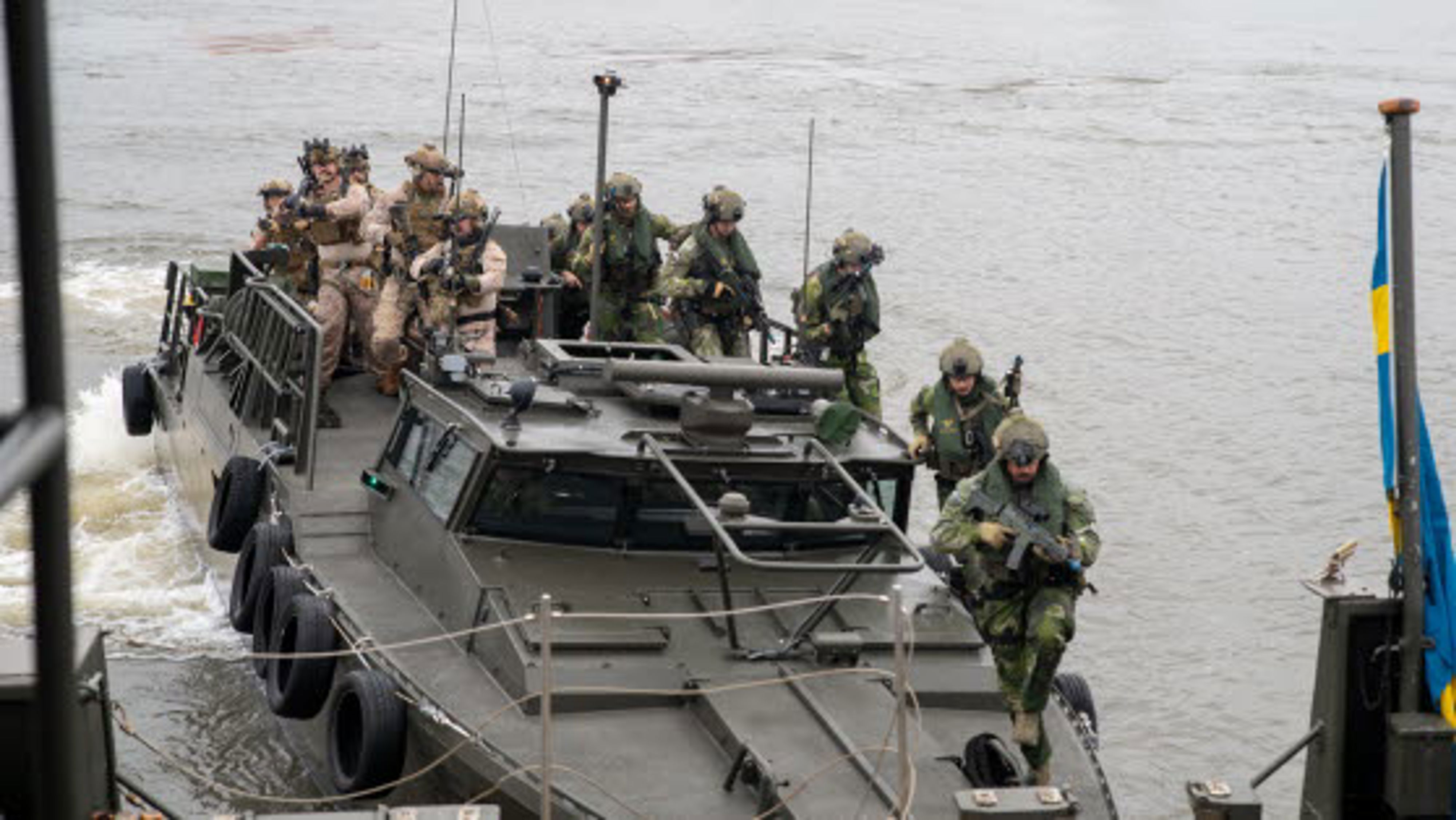 Övningsmoment till sjöss