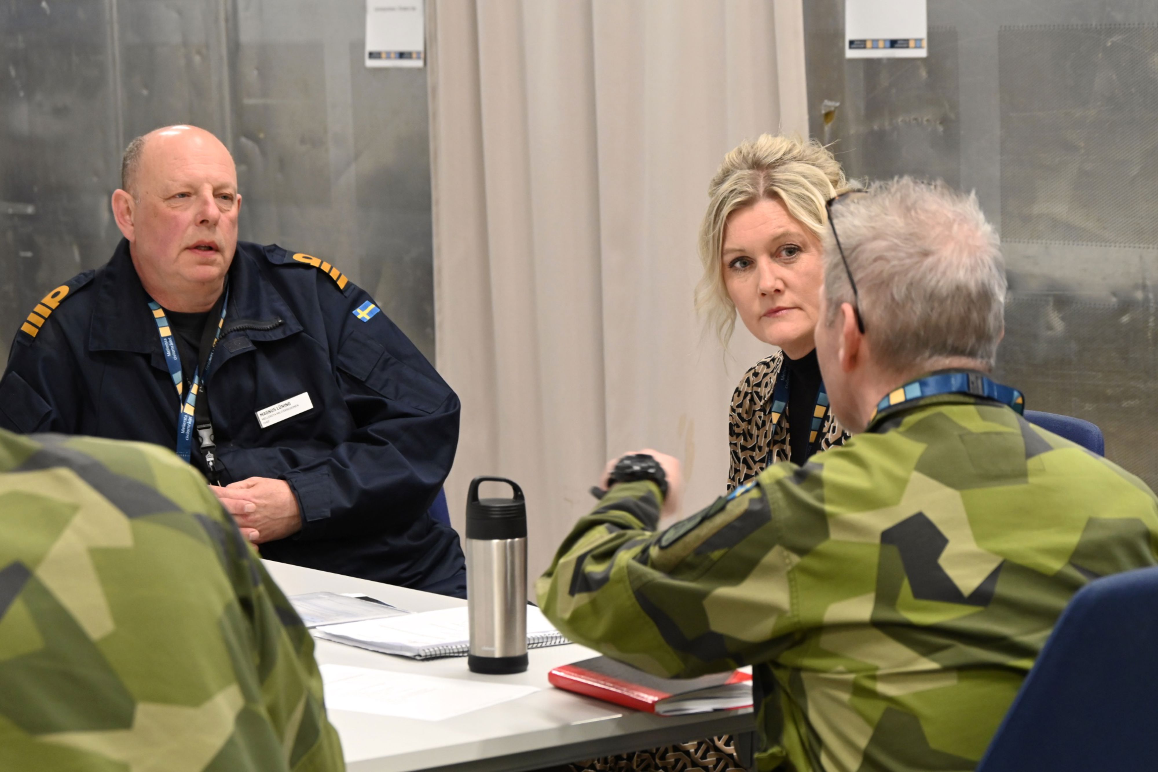 Västra och Mellersta militärregionen övade tillsammans med civila aktörer