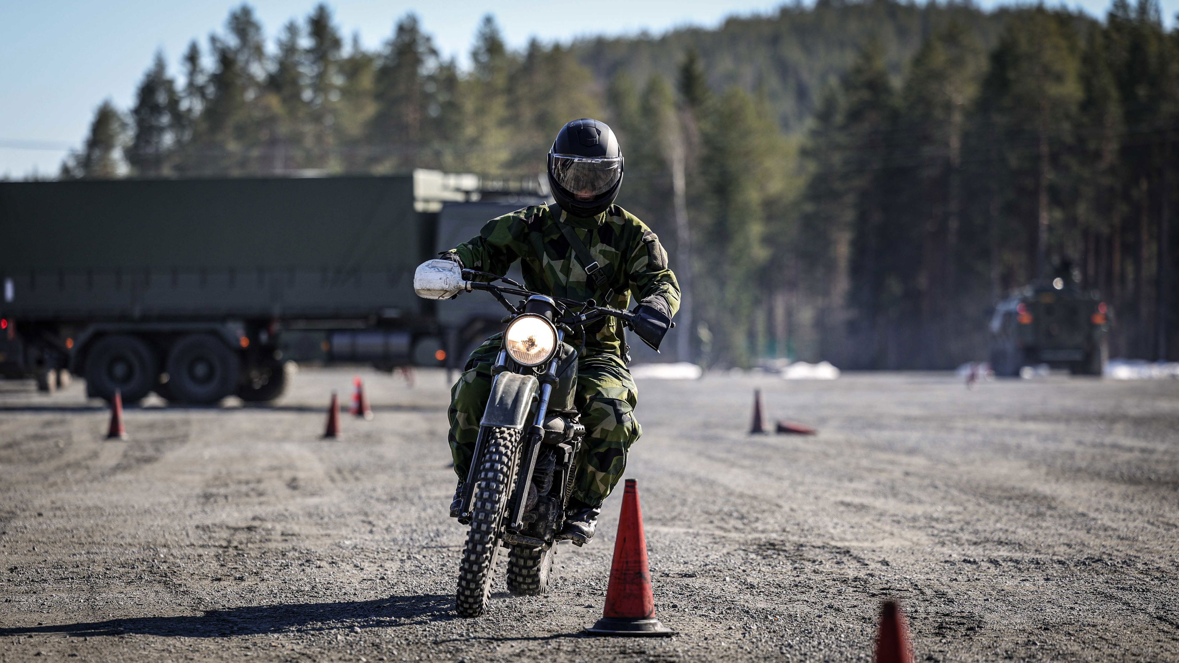 Förberedelse för krigsförbandsövning
