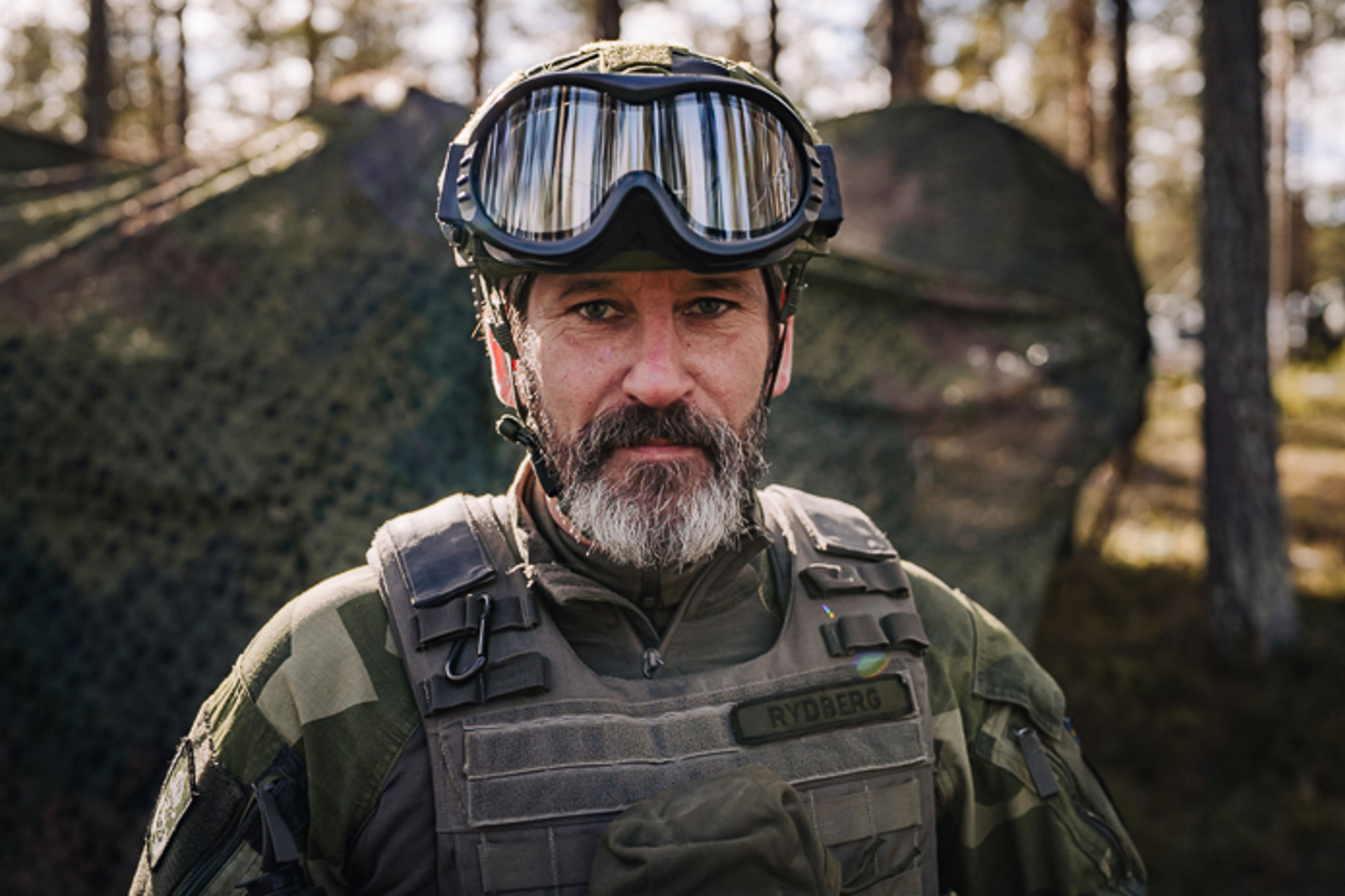 Överste Daniel Rydberg tar befälet över FLF i Finland