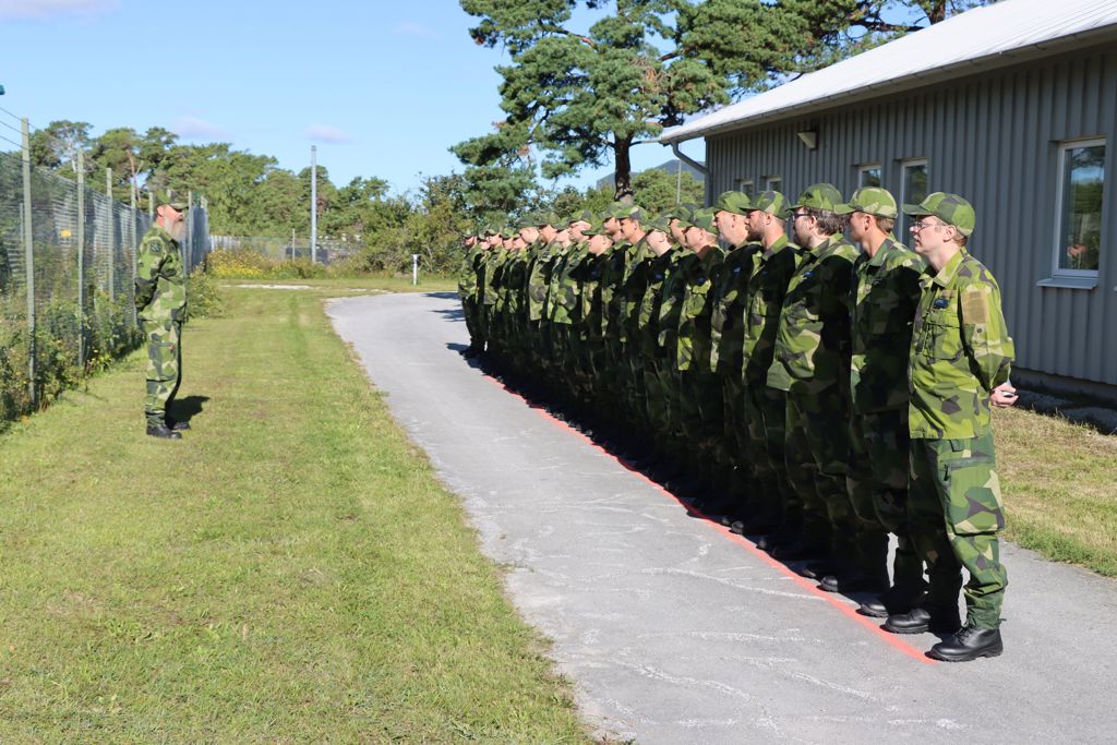 Frivillig militär utbildning, FMU, på Gotland 2026.