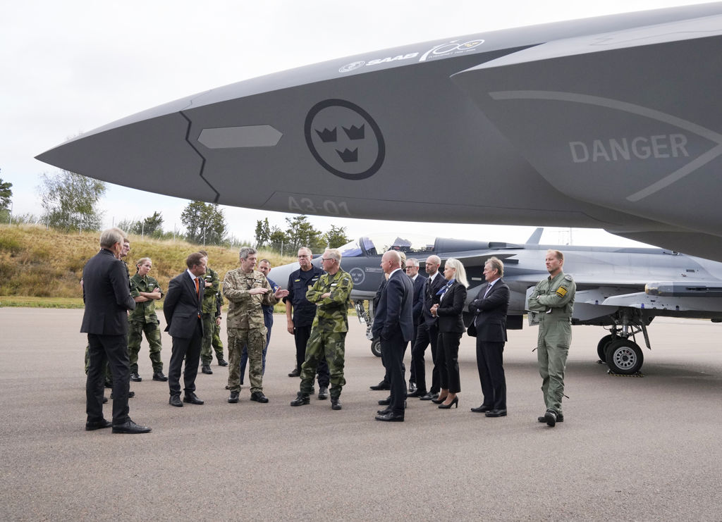 DSACEUR besökte SAAB i Linköping