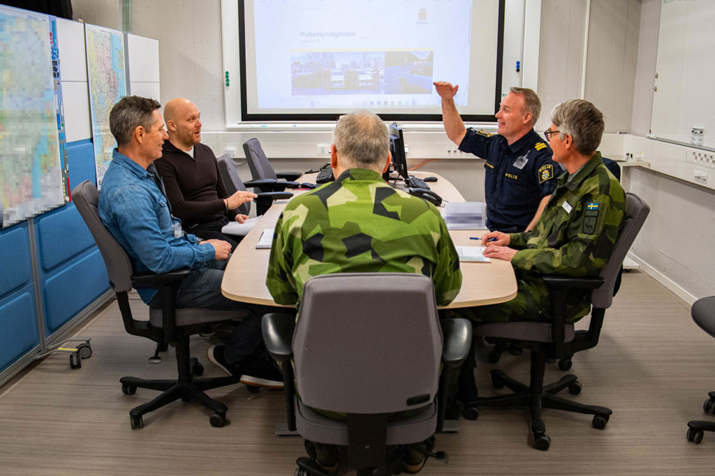 Ledningslag vid Norra militärregionen