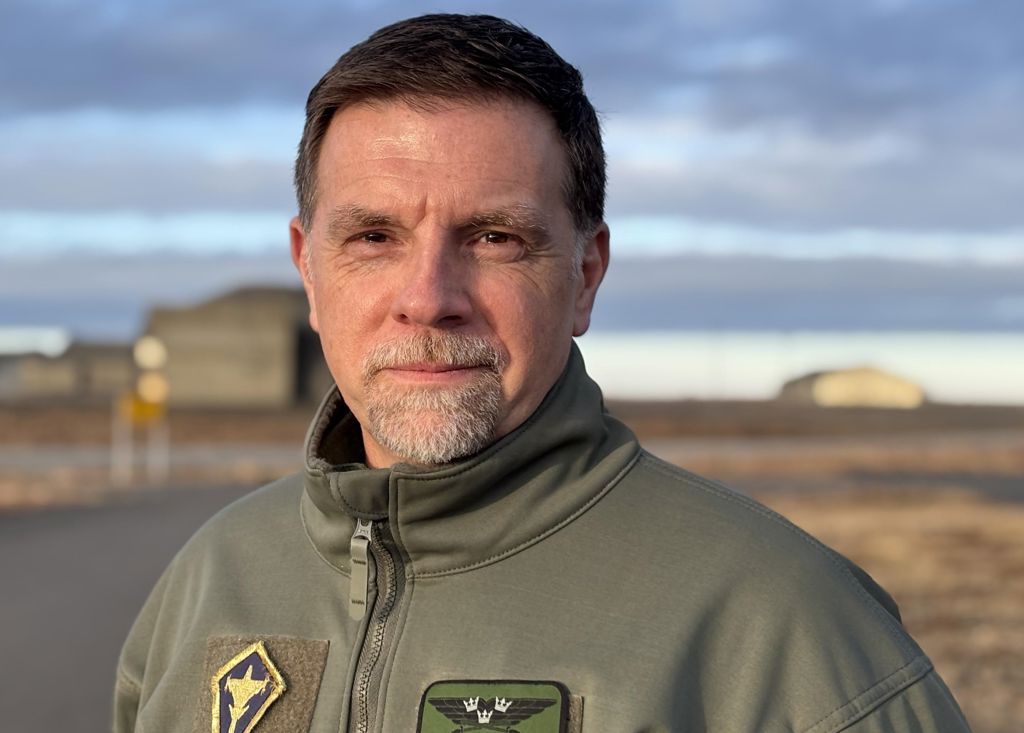 Liaison officer på Keflavik air base