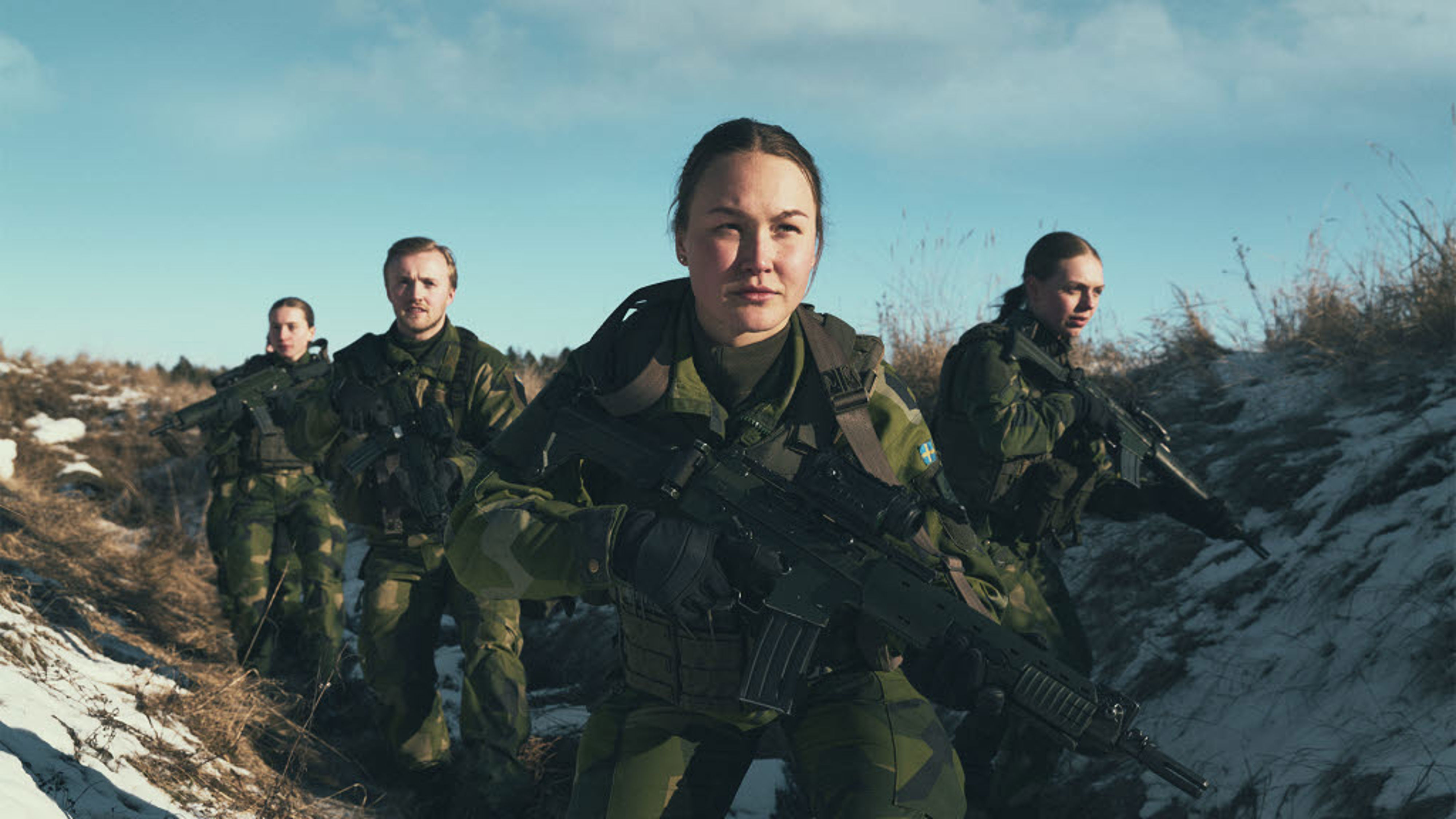 En kvinnas plats är i Försvarsmakten.