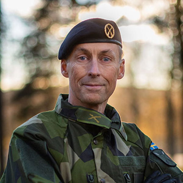 Överste Ronny Modigs är regements- och garnisonschef över I 13 sedan 1 januari 2025.