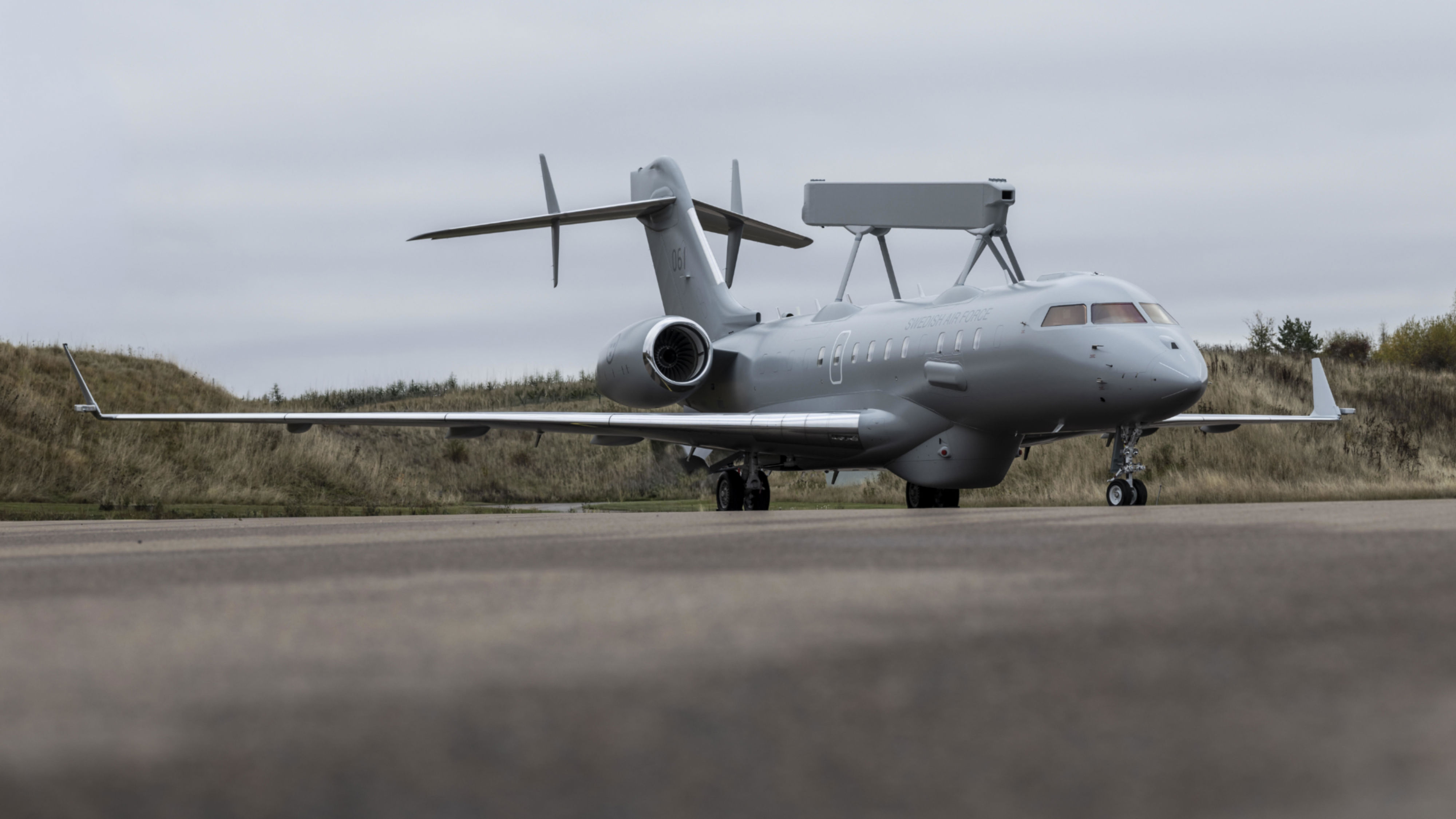 Bild på Sveriges första flyg S 106