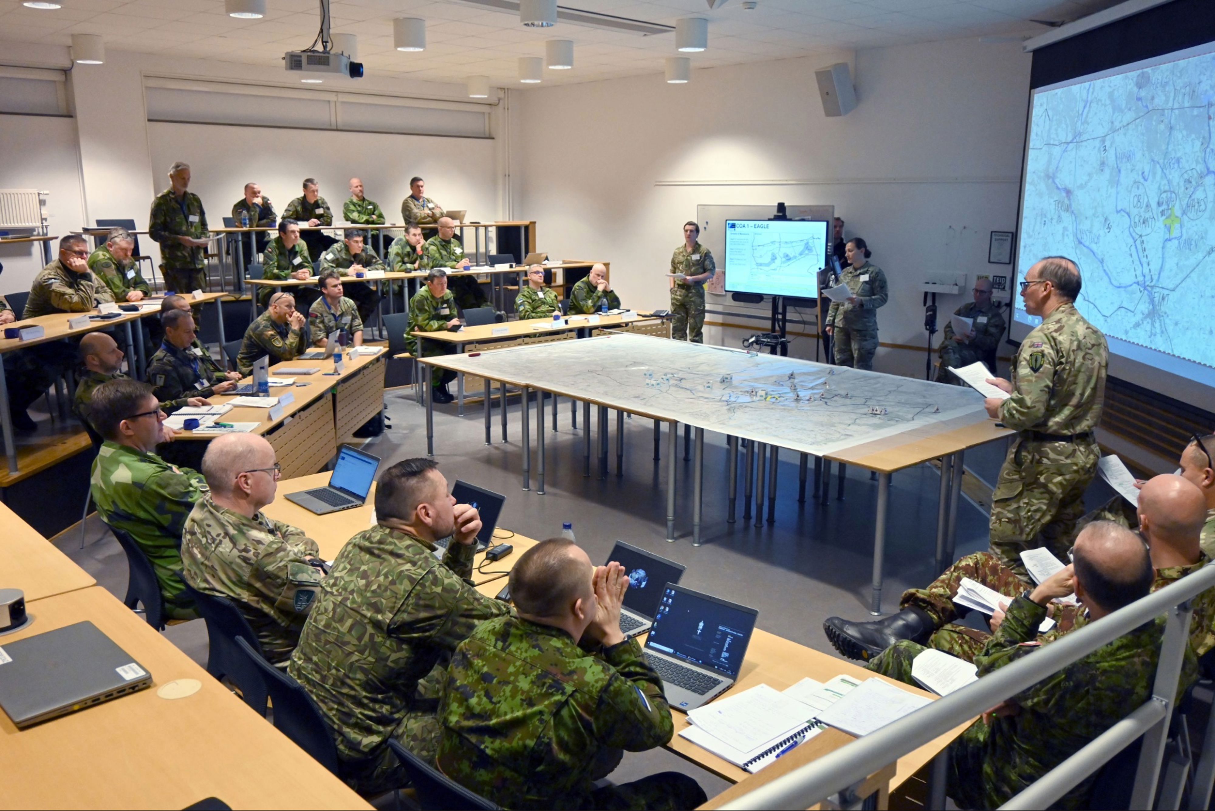 SWEDINT’s Joint Synchronisation Course (JSC), synchronisation of all five domains, is already being used by NATO. The development within Multi-Domain Operations is going fast with SWEDINT’s network of subject matter experts growing all the time.