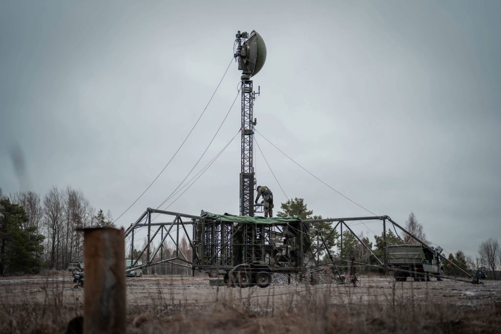 Operativ samband med 35 mast på LedR.