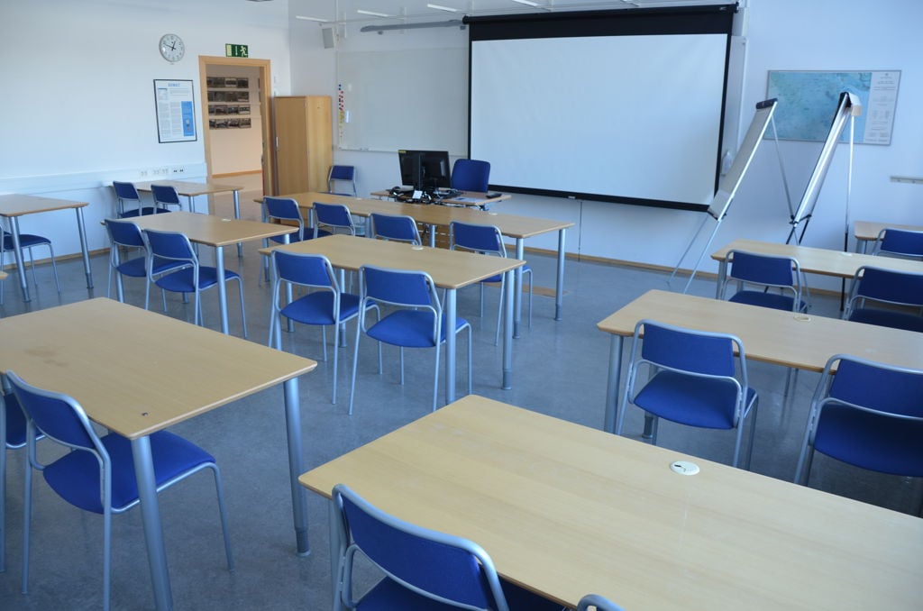 SWEDINT lecture room.