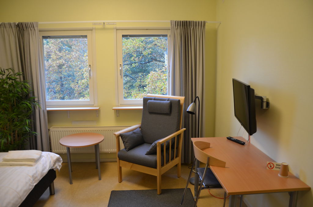 SWEDINT student hotel room