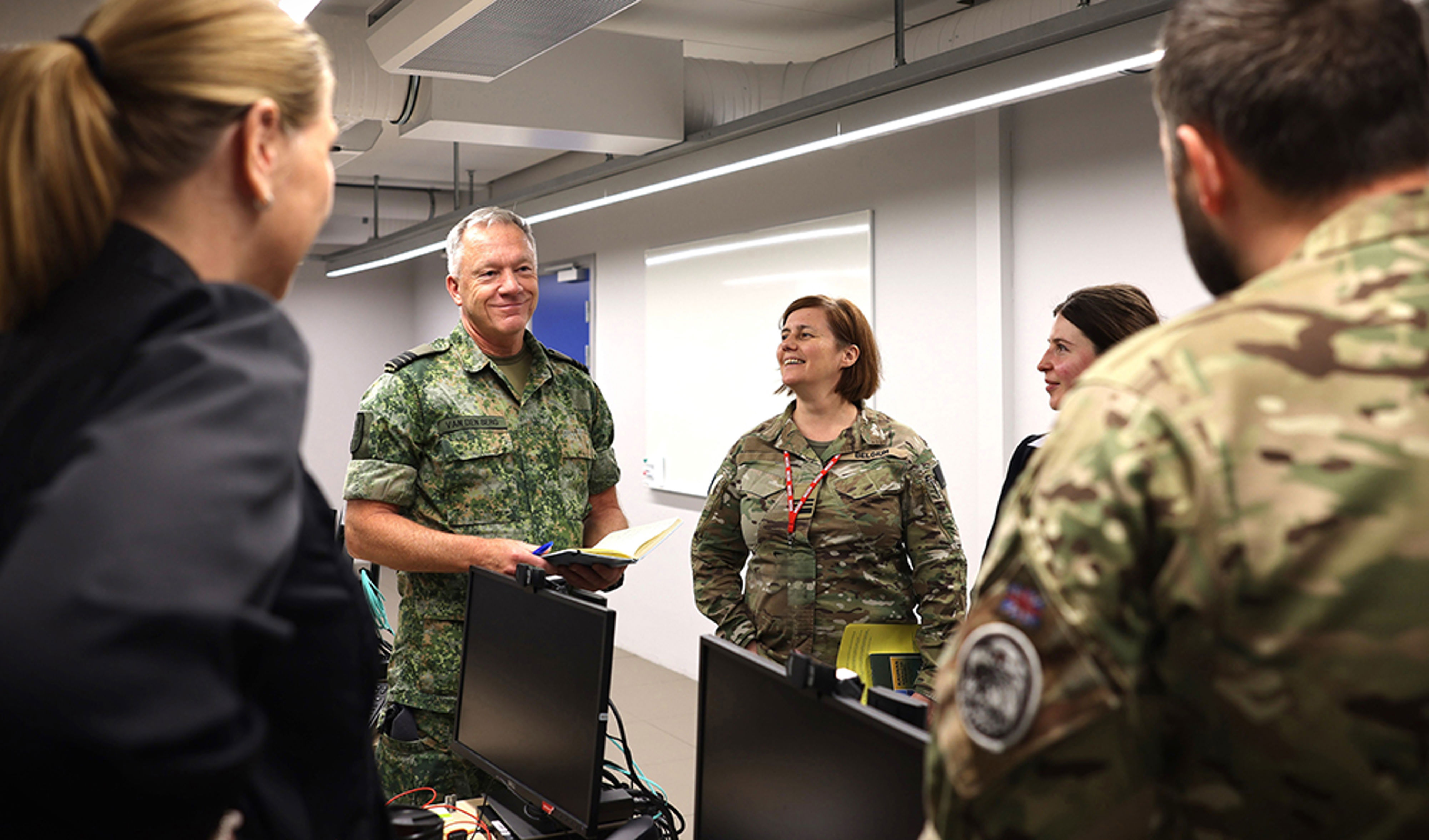After more than four years at NCGM in Sweden Major Wilco van den Berg says he will miss the dynamics of NATO exercises, where personnel from different disciplines, civilian and military experts meet. “I love doing this; the international setting, different cultures and trying to figure out where we have common ground”, van den Berg says at STDC26.