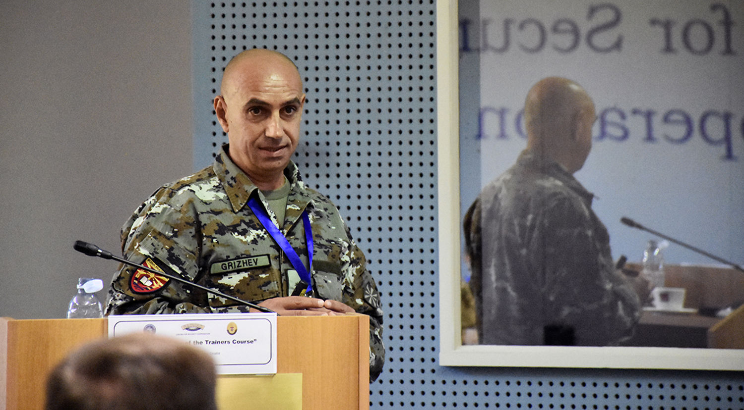 – For me, one of the strengths of the Gender Training of the Trainers course is exactly that combination: a NATO-quality framework, but delivered in a setting that encourages exchange, discussion and practical regional perspectives, says LtCol/Dr. Aleksandar Grizhev about the collaboration between NCGM and RACVIAC.