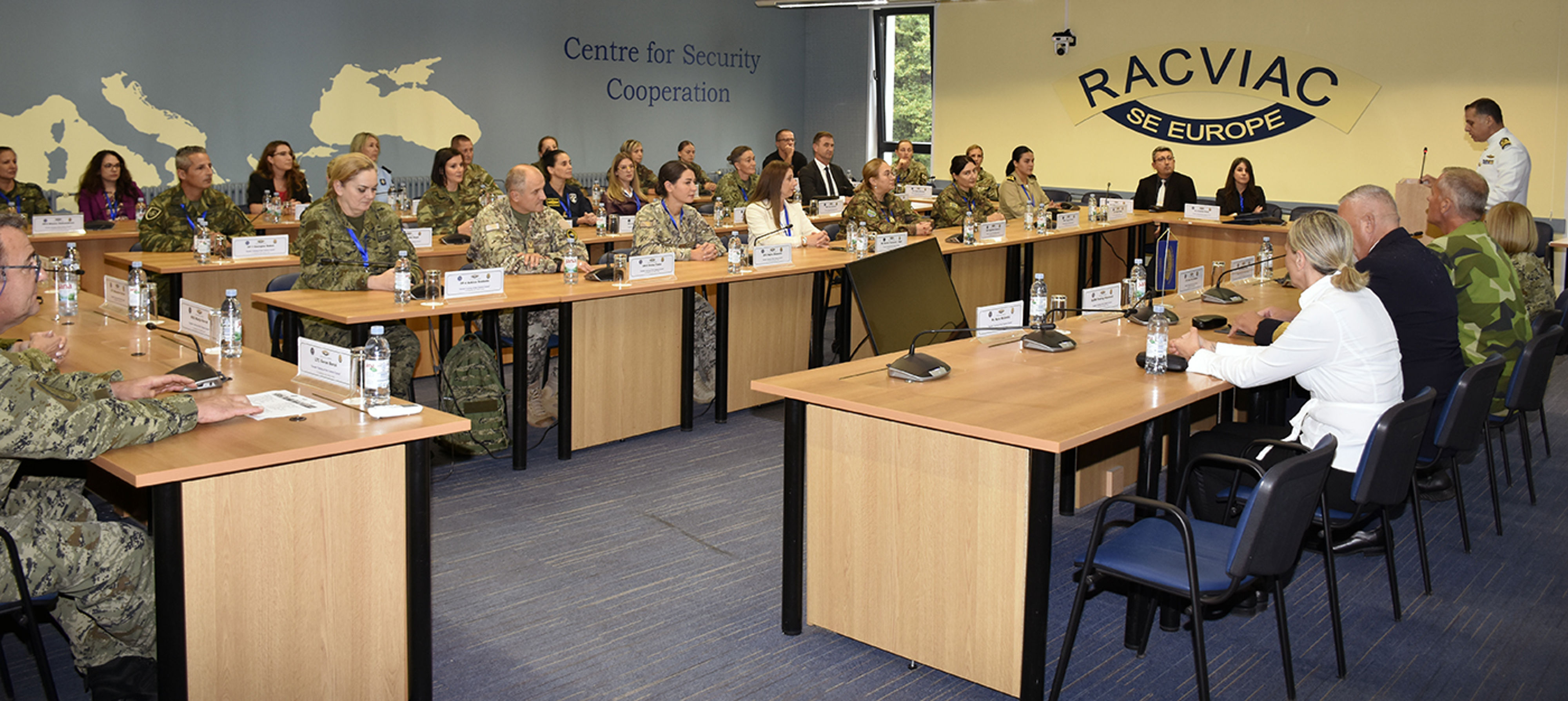 RACVIAC is a security cooperation centre that primarily focuses on facilitating collaborative efforts on security related issues in the South-Eastern European region. The Gender Training of Trainers (GTOT) Course is a direct result of continued cooperation between NCGM, the Armed Forces of the Republic of Croatia and RACVIAC.